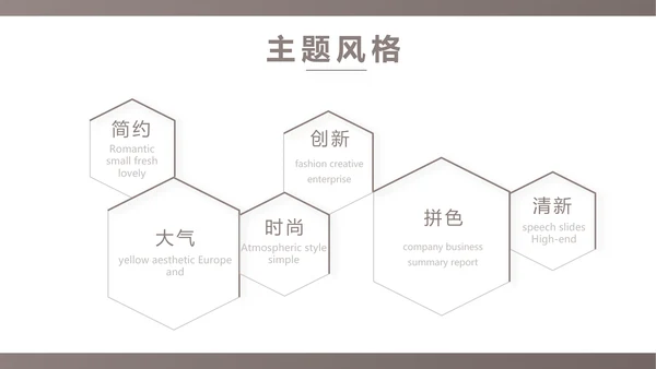 时尚创意艺术作品集作品展示ppt动态
