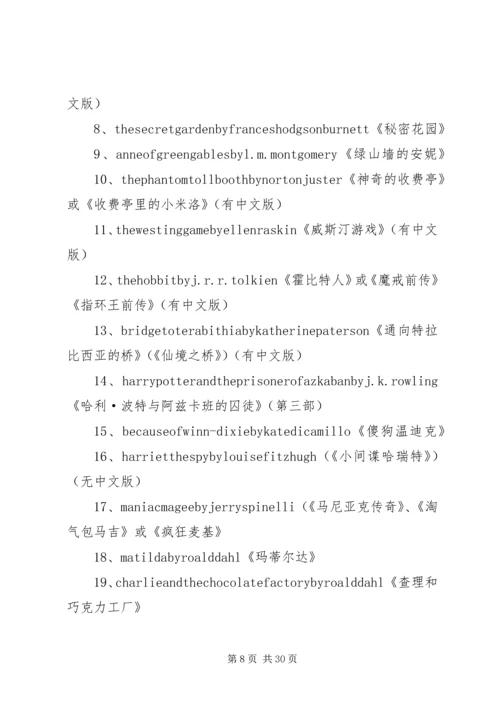 第一篇：《给孩子100本最棒的书》读后感.docx