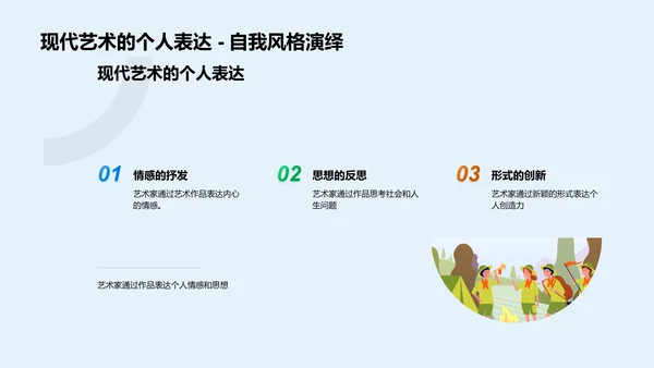 艺术历史学习教程PPT模板