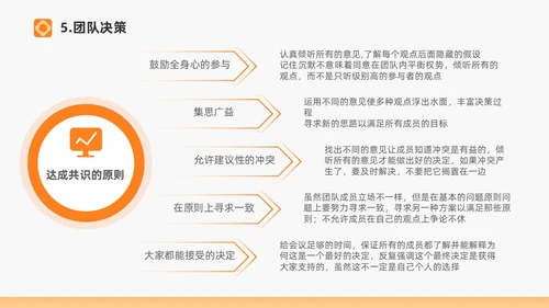 橙色打造高绩效团队绩效考核团队管理通用PPT团队建设