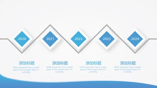 蓝色简约医生进修汇报动态PPT