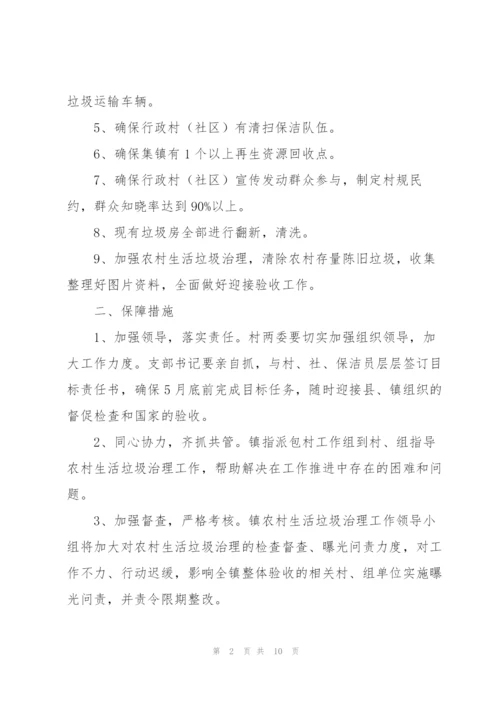 精编垃圾分类目标责任书.docx