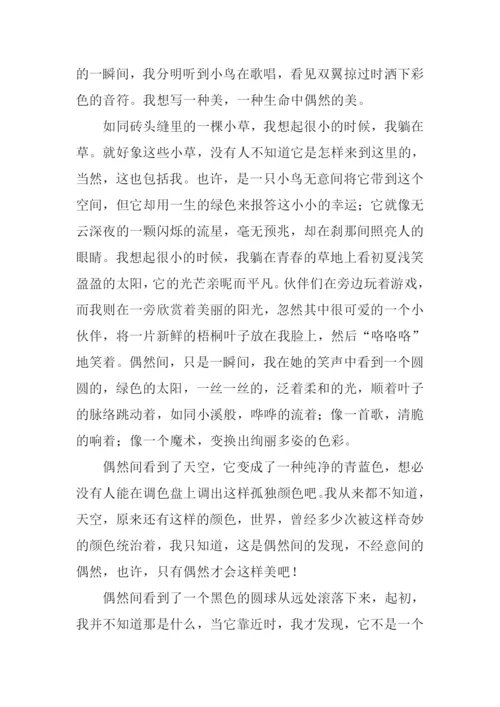 偶然的发现作文500字.docx