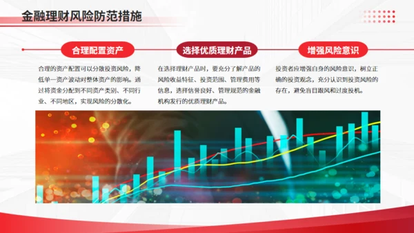 金融理财财富增长金融行业风控通用PPT模板