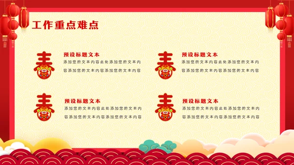 2024年开门红新年计划通用PPT模板