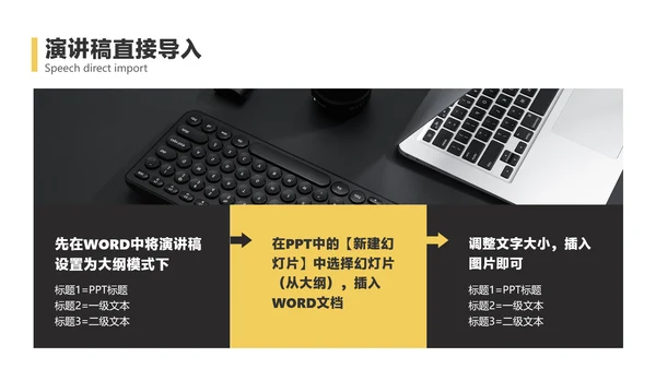 黑白色简约风企业内部员工技巧培训