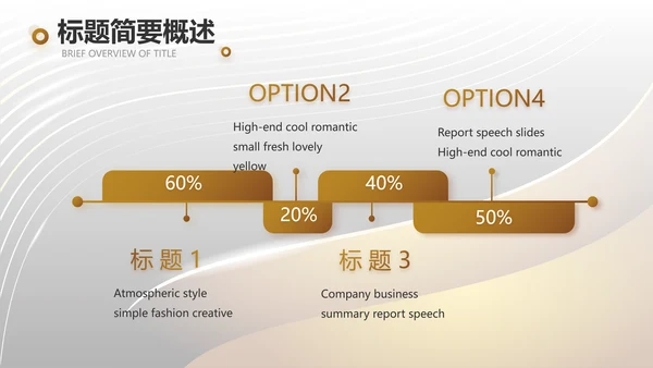 金色大气商业融资计划书PPT