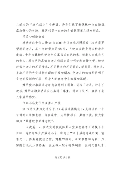 社区优秀党员事迹材料.docx