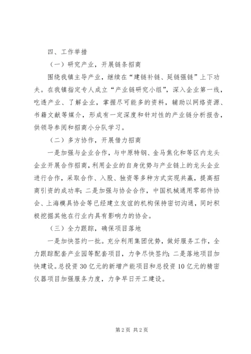 乡镇招商引资工作计划范文.docx