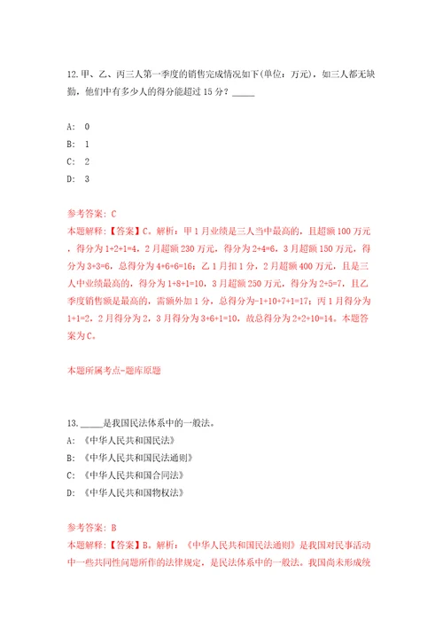 湖南省会同县县直事业单位引进18名高层次及急需紧缺人才模拟试卷含答案解析5