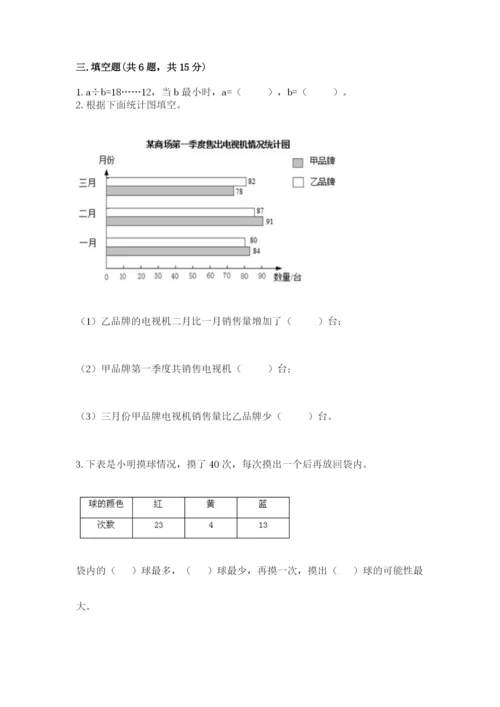 苏教版数学四年级上册期末卷及参考答案（培优a卷）.docx