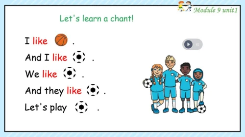 Module 9 I like football