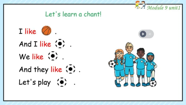 Module 9 I like football