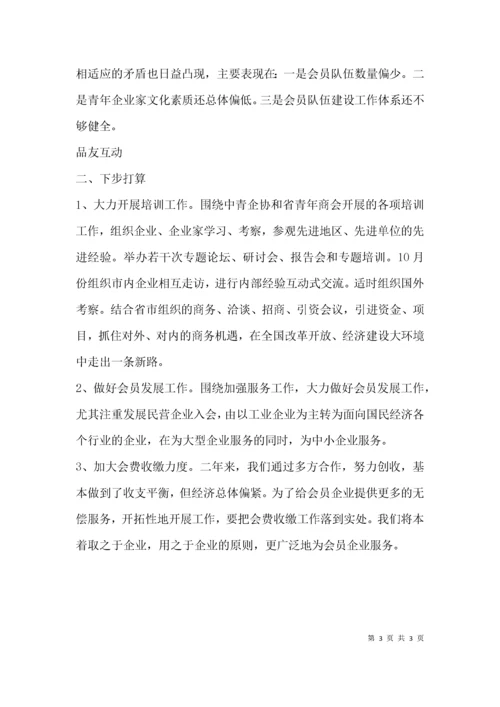 （精选）乡镇商会工作汇报材料.docx