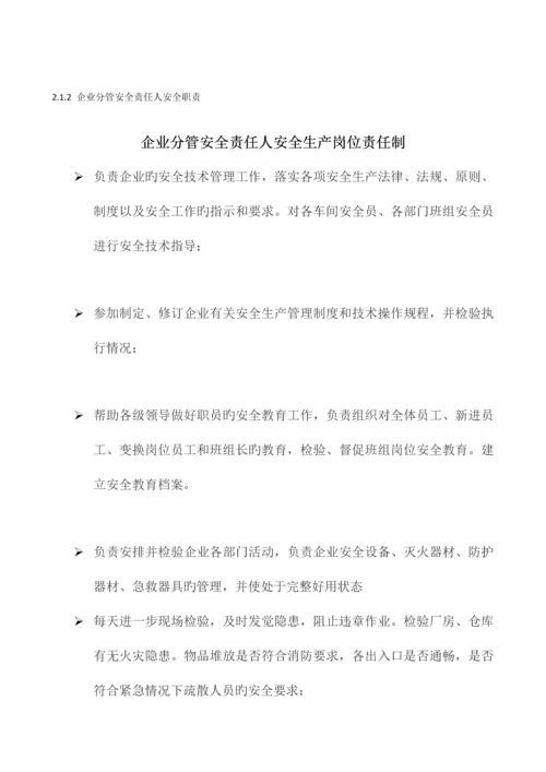 市政工程质监站安全台账第二册岗位责任制、管理制度.docx