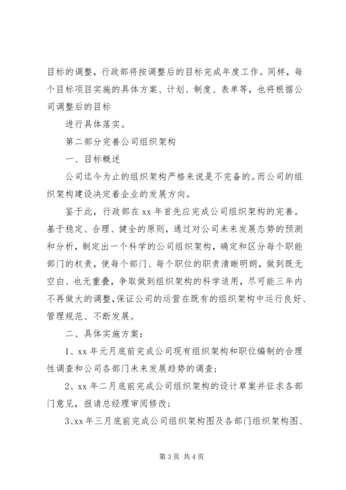 最新XX年度行政工作计划范文.docx