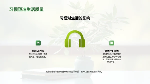 好习惯的养成与应用