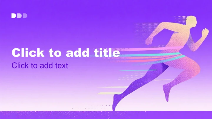 紫粉色简约风大学生职业生涯规划书PPT主题模板