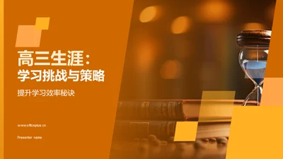 高三生涯：学习挑战与策略