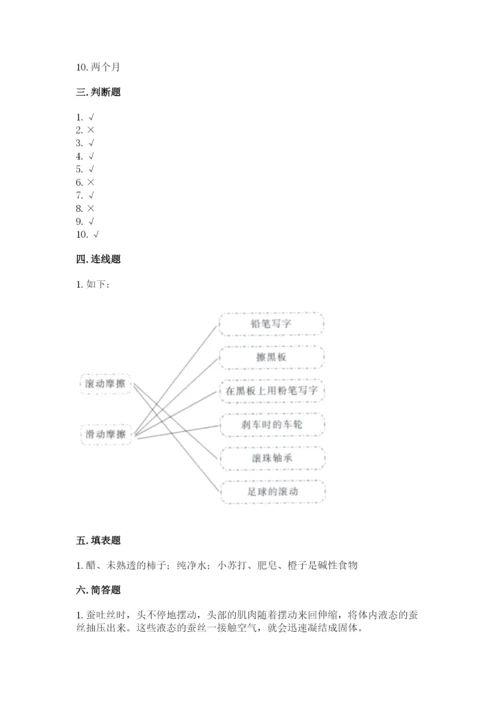 教科版科学三年级下册 期末测试卷（网校专用）.docx