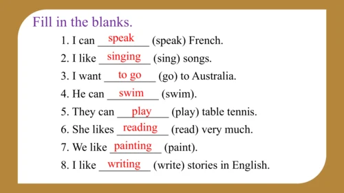 Module 5 Unit 2 I can speak French. 课件(共27张PPT)
