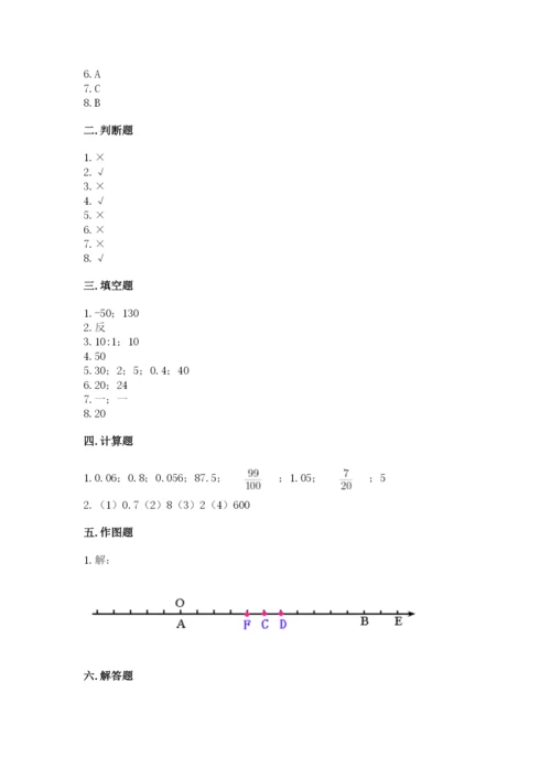 小升初六年级期末试卷精品（全国通用）.docx