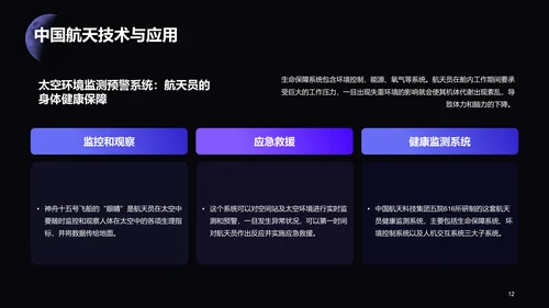 黑色创意中国航天日科普介绍PPT