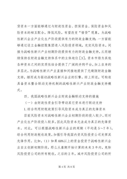 企业财政金融支持模式分析.docx