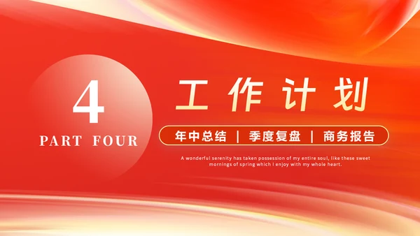 年终工作汇报总结通用PPT模板