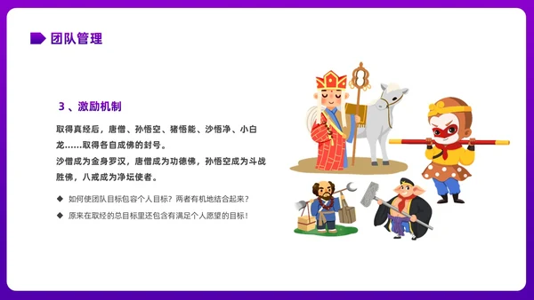 彩色渐变简约商务插画企业培训之走进管理心理学课件PPT