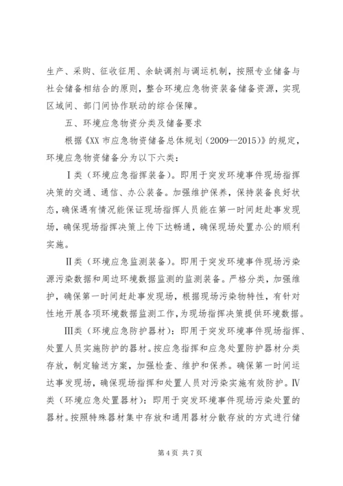 乡镇应急物资储备情况汇报.docx