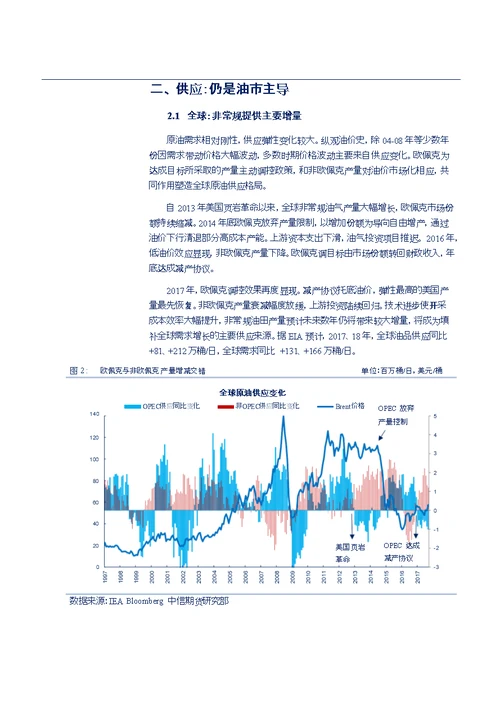 能源化工年报（原油、沥青）：去库抬升油价底部，供需弹性影 响节奏-20171121-中信期货-38页