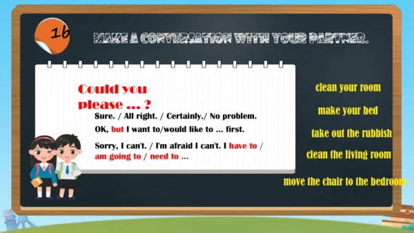 Unit3 Section B (1a-1d) 课件+内嵌音频（人教新目标八下Could you p