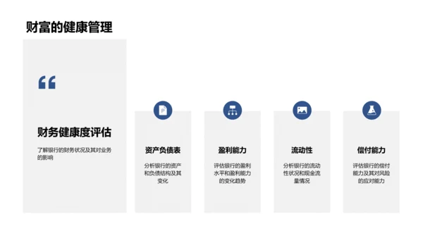 银行业半年财务回顾PPT模板