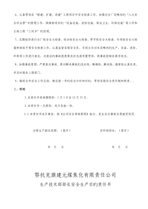 各级安全生产目标责任分析报告书.docx