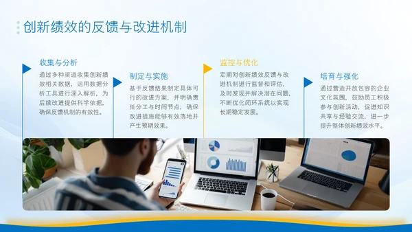 蓝色简约风企业管理培训PPT