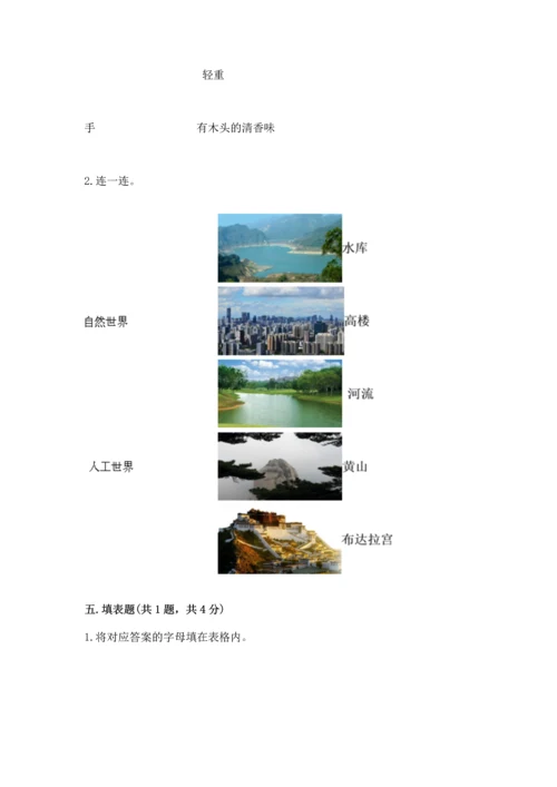 教科版科学二年级上册《期末测试卷》含答案（精练）.docx