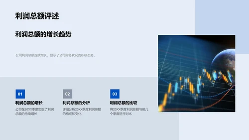 季度财务分析报告PPT模板