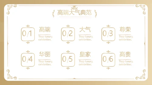 金色大气皇冠品牌营销策划动态PPT