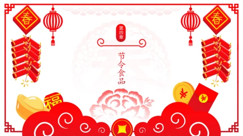 新年春节传统文化民俗介绍主题通用PPT模板