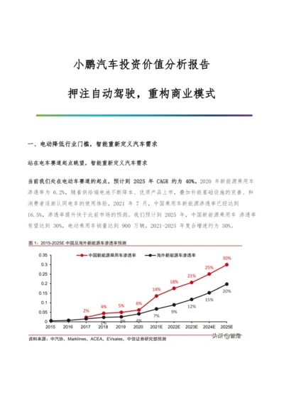 小鹏汽车投资价值分析报告-押注自动驾驶-重构商业模式.docx