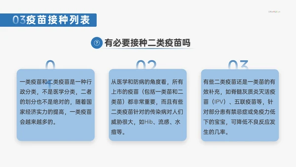 计划免疫科疫苗接种打针注射常识介绍PPT模板