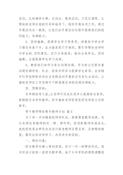 骨干教师帮扶青年教师计划_2.docx