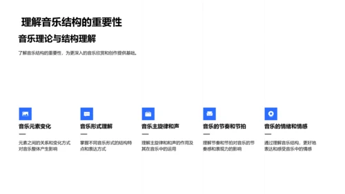 音乐教育实践报告PPT模板