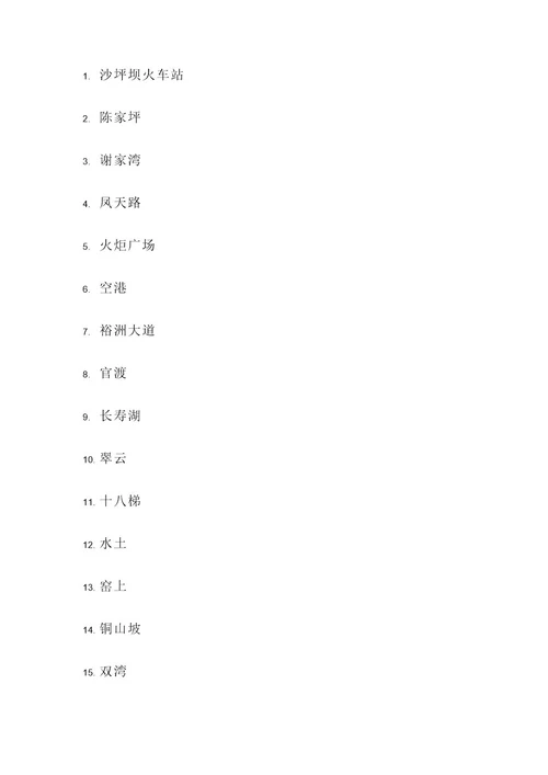 重庆25号线规划方案