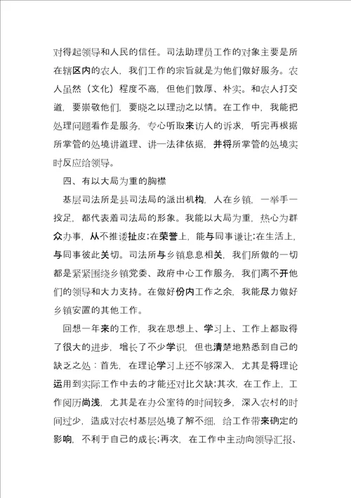 律所律师个人年度工作总结