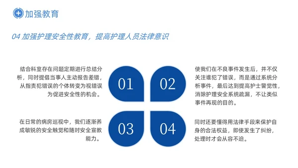 深蓝色商务神经内科患者护理PPT医疗培训PPT模板