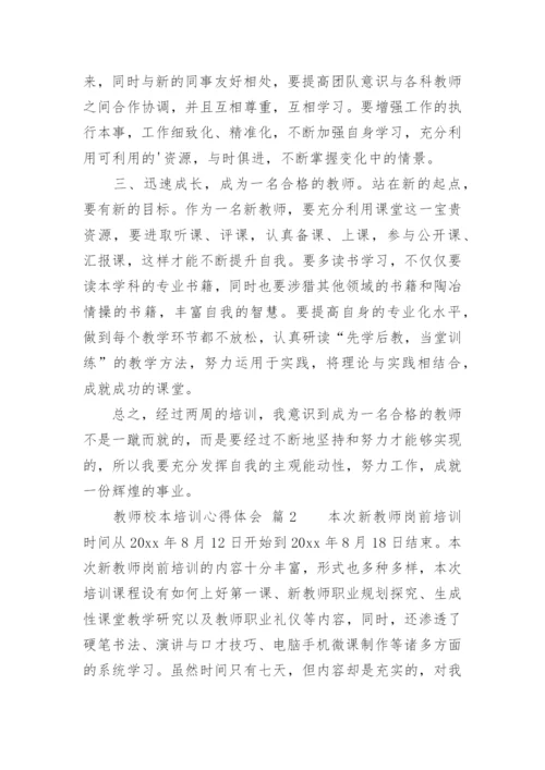 教师校本培训心得体会.docx