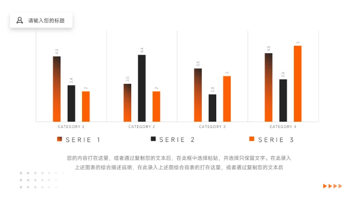 橙色渐变实用文化培训PPT模板