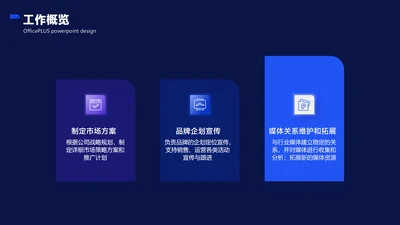简约风并列关系3项PPT单页